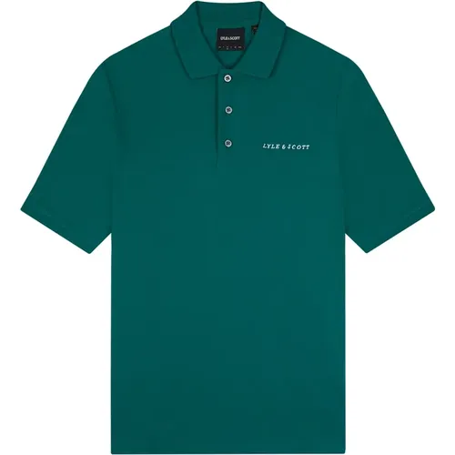 Besticktes Poloshirt , Herren, Größe: 2XL - Lyle & Scott - Modalova