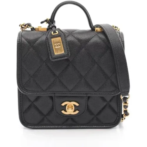 Pre-owned Leather chanel-bags , female, Sizes: ONE SIZE - Chanel Vintage - Modalova