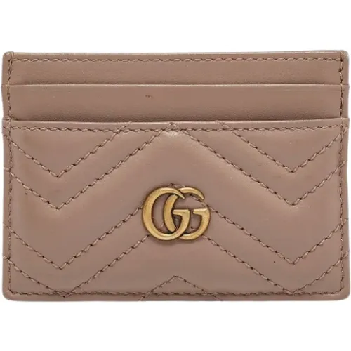 Pre-owned Wallets, female, , Size: ONE SIZE Pre-owned Leather wallets - Gucci Vintage - Modalova