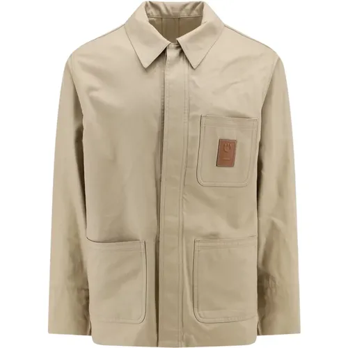 Ss24 Men's Jacket Coat , male, Sizes: XL, M - Salvatore Ferragamo - Modalova