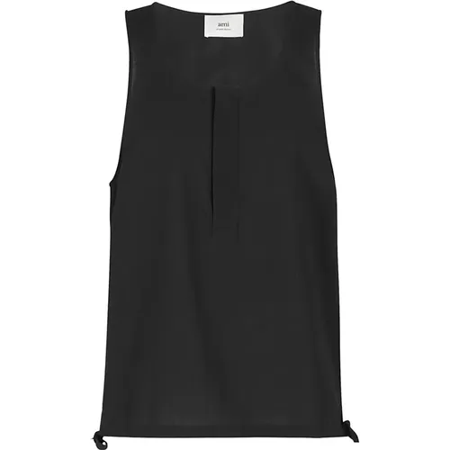 Basic Tank Top , male, Sizes: S - Ami Paris - Modalova