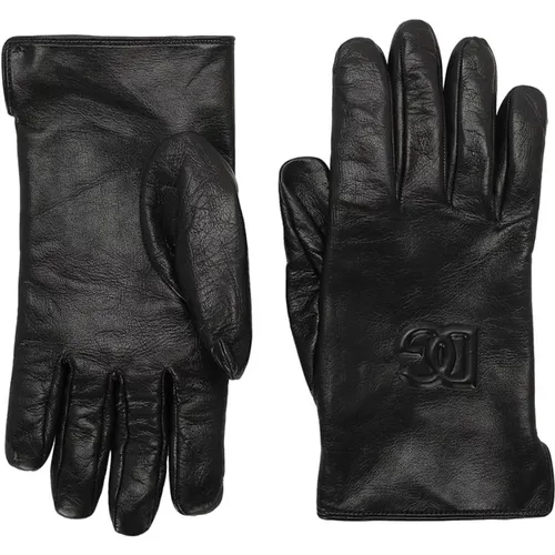Stilvolle Handschuhe für Modischen Look , Herren, Größe: 9 1/2 IN - Dolce & Gabbana - Modalova