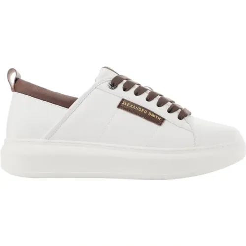 Eco-Wembley Brown Sneakers , male, Sizes: 10 UK - Alexander Smith - Modalova