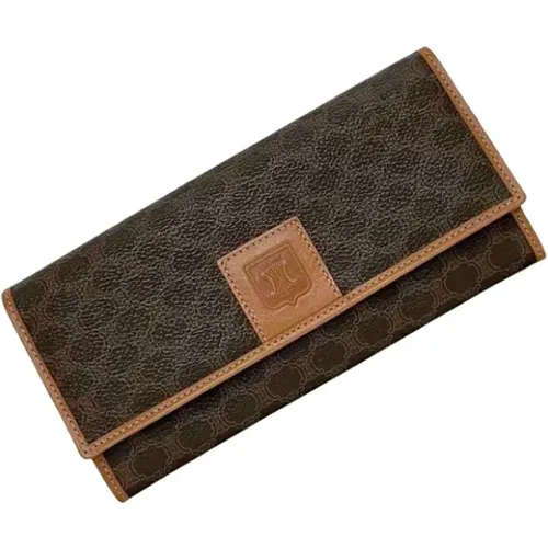 Pre-owned Canvas wallets , female, Sizes: ONE SIZE - Celine Vintage - Modalova