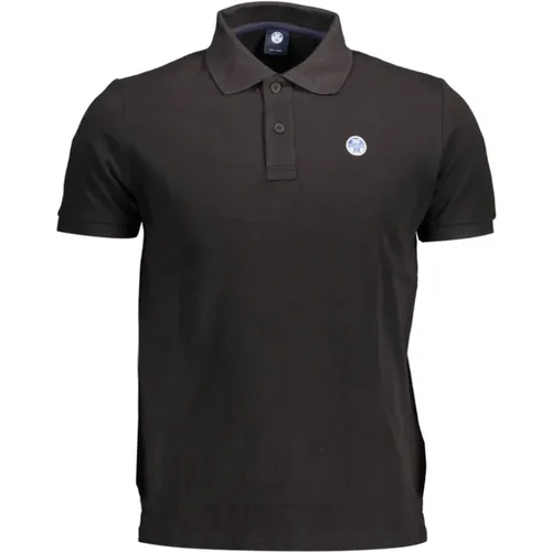 Elegantes schwarzes Poloshirt , Herren, Größe: 2XL - North Sails - Modalova