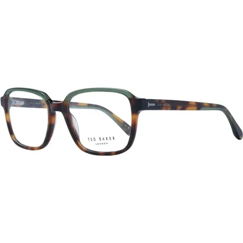 Glasses, male, , Size: ONE SIZE Square Acetate Optical Frames - Ted Baker - Modalova