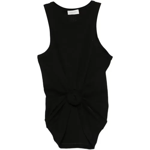 Sleeveless Tops, female, , Size: XS Sleeveless Tops - Magda Butrym - Modalova