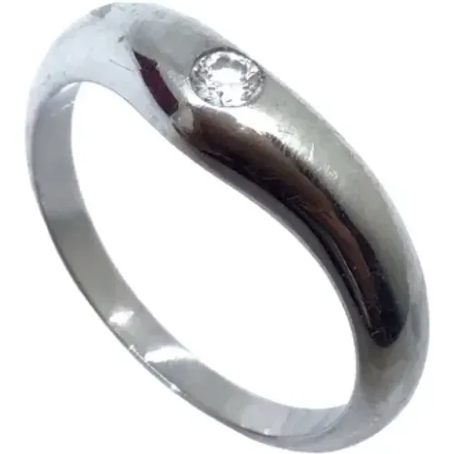 Pre-owned Jewellery, female, , Size: ONE SIZE Pre-owned Platinum rings - Bvlgari Vintage - Modalova