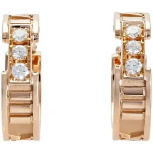 Pre-owned Jewellery, female, , Size: ONE SIZE Pre-owned Rose Gold earrings - Tiffany & Co. Pre-owned - Modalova