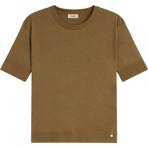 T-Shirts , Damen, Größe: XL - Herno - Modalova