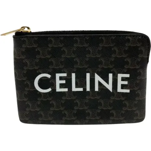 Pre-owned Wallets, female, , Size: ONE SIZE Pre-owned Fabric wallets - Celine Vintage - Modalova