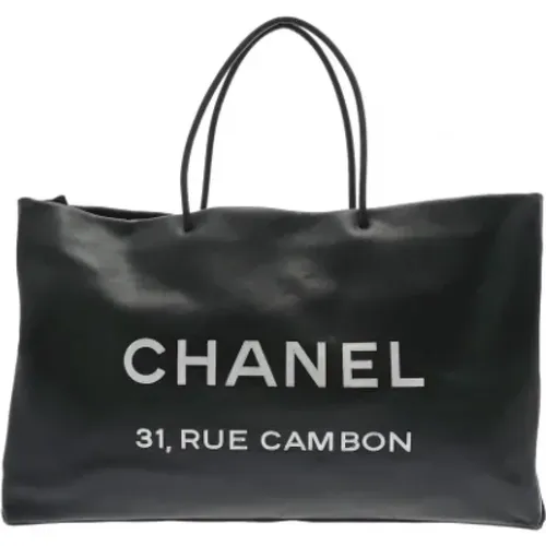 Pre-owned Tote Bags, female, , Size: ONE SIZE Pre-owned Leather chanel-bags - Chanel Vintage - Modalova