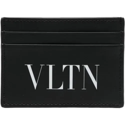 Wallets & Cardholders, male, , Size: ONE SIZE Logo Print Wallet - Valentino Garavani - Modalova