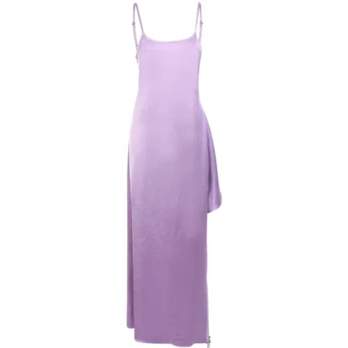 Dress with Adjustable Straps , female, Sizes: XS - JW Anderson - Modalova