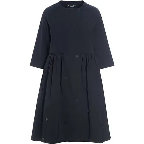 Poplin Coat Dress with Sequins , female, Sizes: M - Bitte Kai Rand - Modalova