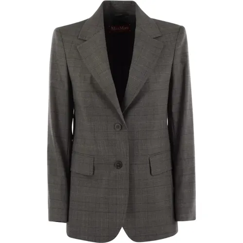 Blazers, female, , Size: S Timeless Single-Breasted Blazer - Max Mara - Modalova