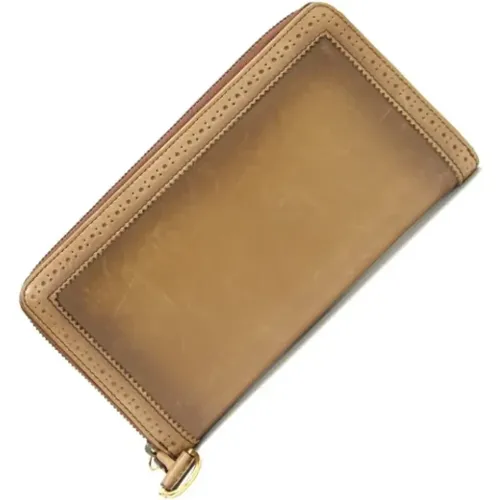 Pre-owned Wallets, female, , Size: ONE SIZE Pre-owned Leather wallets - Gucci Vintage - Modalova