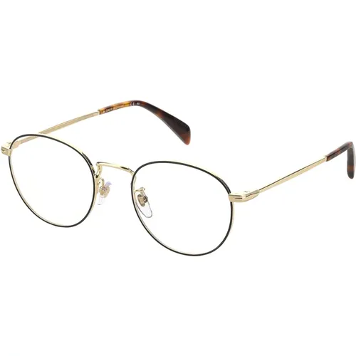 Glasses, unisex, , Size: 50 MM DB 1015 Sunglasses in Gold Black - Eyewear by David Beckham - Modalova