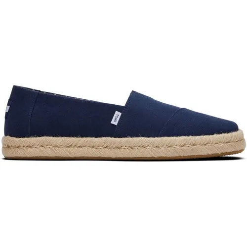 Rope 2.0 Loafers Navy , male, Sizes: 2 UK - TOMS - Modalova