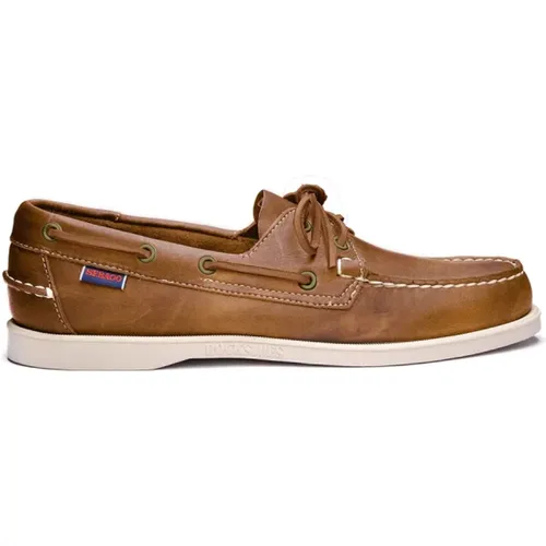 Flat Shoes for Women , male, Sizes: 6 UK, 5 UK, 8 UK - Sebago - Modalova