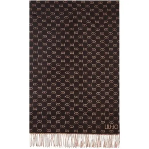 Jacquard Logo Stola Schal,Jacquard Logo Stole Schal - Liu Jo - Modalova