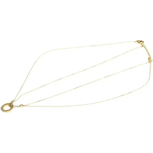 Pre-owned Jewellery, female, , Size: ONE SIZE Pre-owned Rose Gold necklaces - Cartier Vintage - Modalova