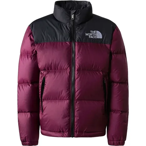 Retro Nuptse Boysenberry Jacke , Herren, Größe: XL - The North Face - Modalova