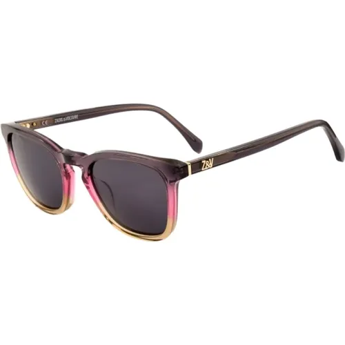 Sunglasses, unisex, , Size: ONE SIZE Multicolour Unisex Sunglasses - Zadig & Voltaire - Modalova