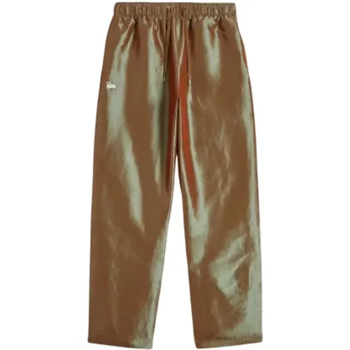 Straight Trousers, male, , Size: M Vintage Metallic Nylon Track Suit - Patta - Modalova