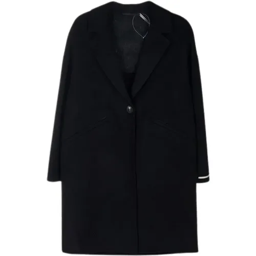 Single-Breasted Coats , female, Sizes: 2XL - Iblues - Modalova