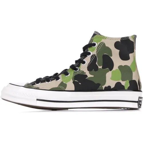 Sneakers, male, , Size: 12 US High Top Ginger Green Shoes - Converse - Modalova