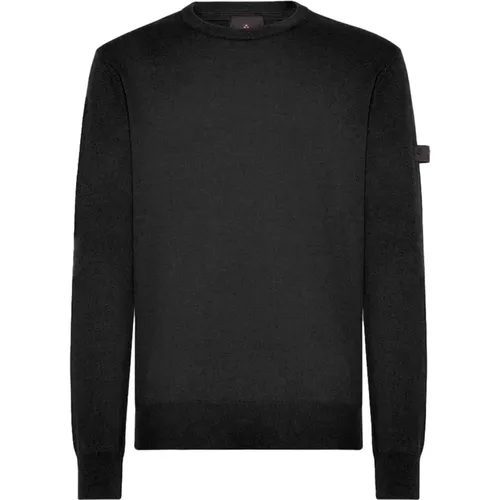 Exmoor 05 NER Herren Schwarz Pullover , Herren, Größe: 2XL - Peuterey - Modalova