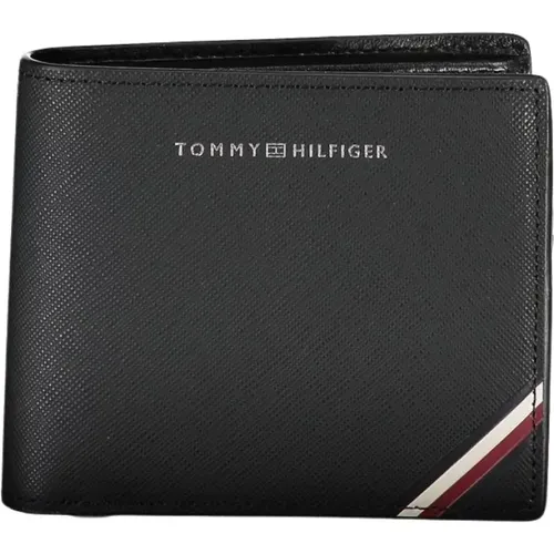 Leather Wallet , male, Sizes: ONE SIZE - Tommy Hilfiger - Modalova