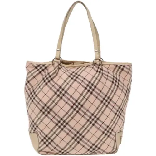 Pre-owned Tote Bags, female, , Size: ONE SIZE Pre-owned Fabric handbags - Burberry Vintage - Modalova