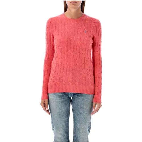 Rosette Heater Cable Strickpullover , Damen, Größe: M - Ralph Lauren - Modalova