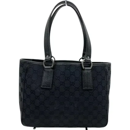 Pre-owned Tote Bags, female, , Size: ONE SIZE Pre-owned Canvas gucci-bags - Gucci Vintage - Modalova