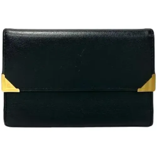 Pre-owned Leather wallets , female, Sizes: ONE SIZE - Yves Saint Laurent Vintage - Modalova