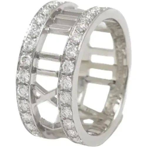 Pre-owned White Gold rings , female, Sizes: ONE SIZE - Tiffany & Co. Pre-owned - Modalova