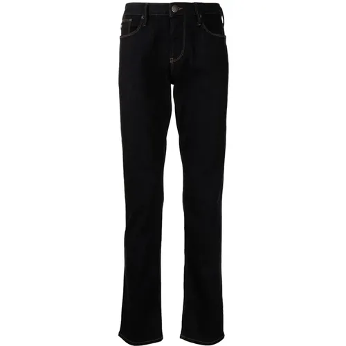 Classic 5-Pocket Trousers , male, Sizes: W42, W30, W36, W38 - Emporio Armani - Modalova