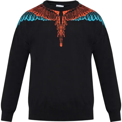 Sweatshirts, male, , Size: L Sweater with Logo - Marcelo Burlon - Modalova
