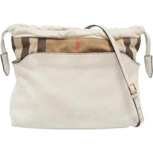 Pre-owned Shoulder Bags, female, , Size: ONE SIZE Pre-owned Canvas shoulder-bags - Burberry Vintage - Modalova