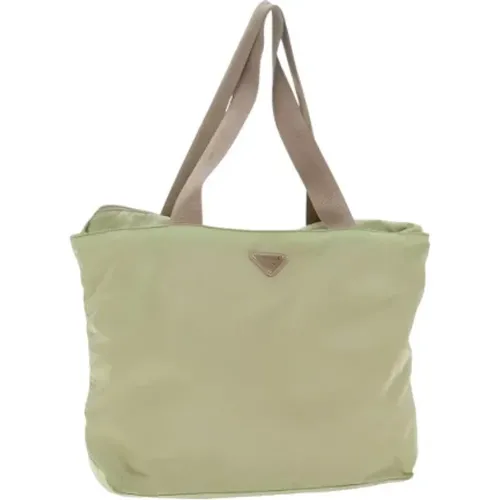 Pre-owned Tote Bags, female, , Size: ONE SIZE Pre-owned Nylon prada-bags - Prada Vintage - Modalova