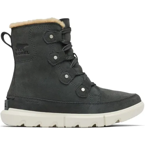 Next Joan WP Boots - Grey Ankle Boots , female, Sizes: 6 UK, 4 UK, 5 UK, 7 UK - Sorel - Modalova