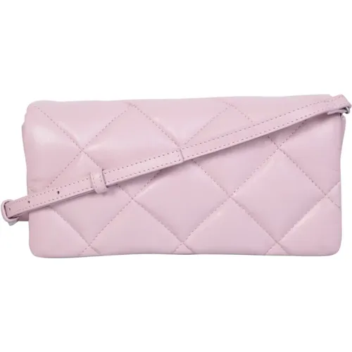 Quilted Cross Body Bag , female, Sizes: ONE SIZE - Stand Studio - Modalova