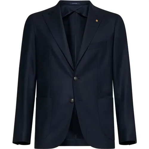 Blazers, male, , Size: XL Semi-Lined Blazer - Tagliatore - Modalova