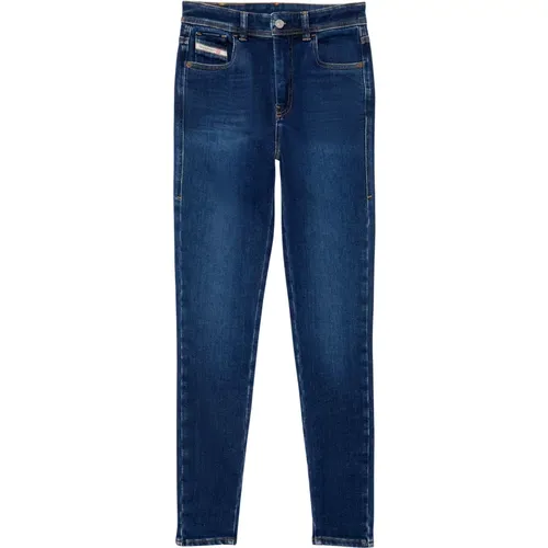 Hohe Taille Super Skinny Jeans , Damen, Größe: W27 L34 - Diesel - Modalova