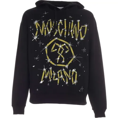 Hoodies, male, , Size: XL Constellation Sweatshirt Hoodie - Moschino - Modalova