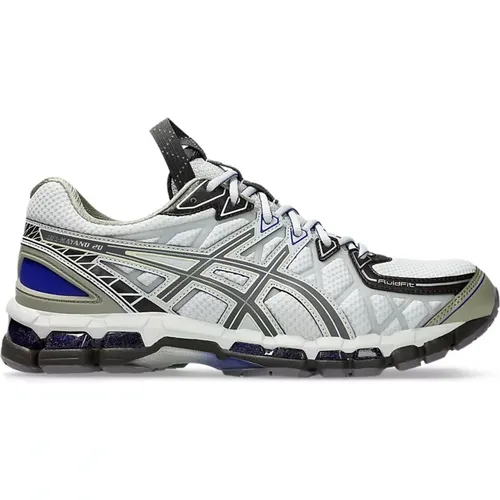 Sneakers, male, , Size: 7 US Grey Sneakers with Fluidfit Technology - ASICS - Modalova