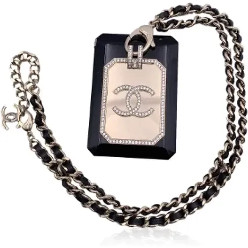 Pre-owned Jewellery, female, , Size: ONE SIZE Pre-owned Leather chanel-jewelry - Chanel Vintage - Modalova