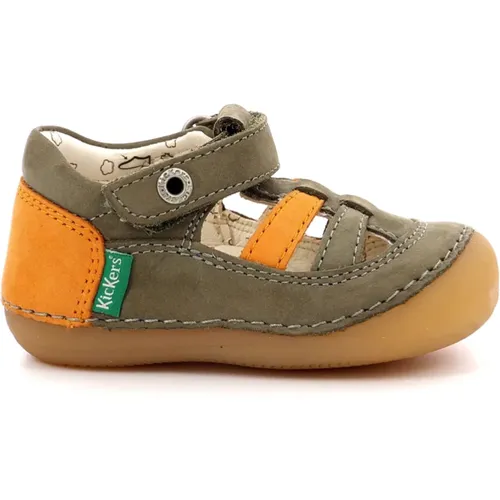 Bequeme Leder Mary Jane Schuhe - Kickers - Modalova